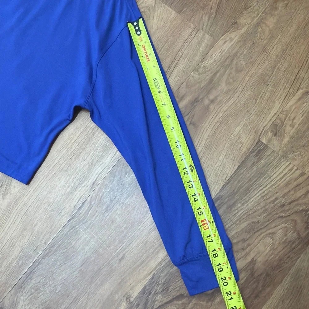 Lululemon Abrasion-Resistant Training Long-Sleeve Shirt Wild‎ Indigo W3FP3S Blue